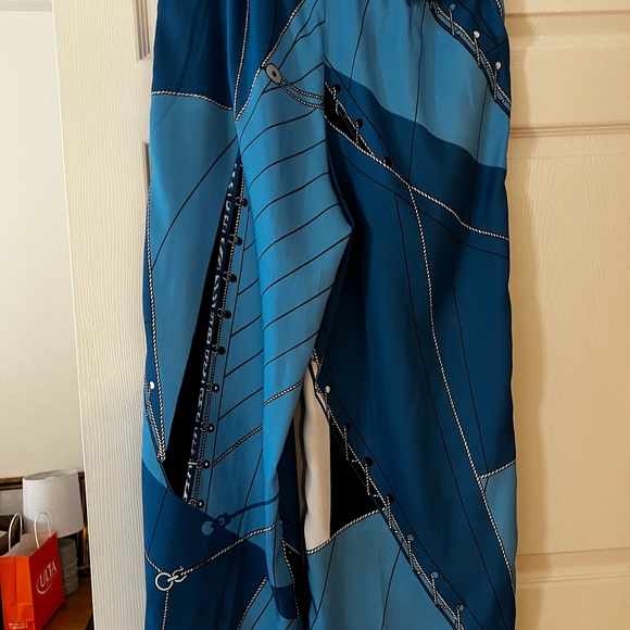 JCrew Nautical Wide Leg Regatta Pants - Picture 2 of 7